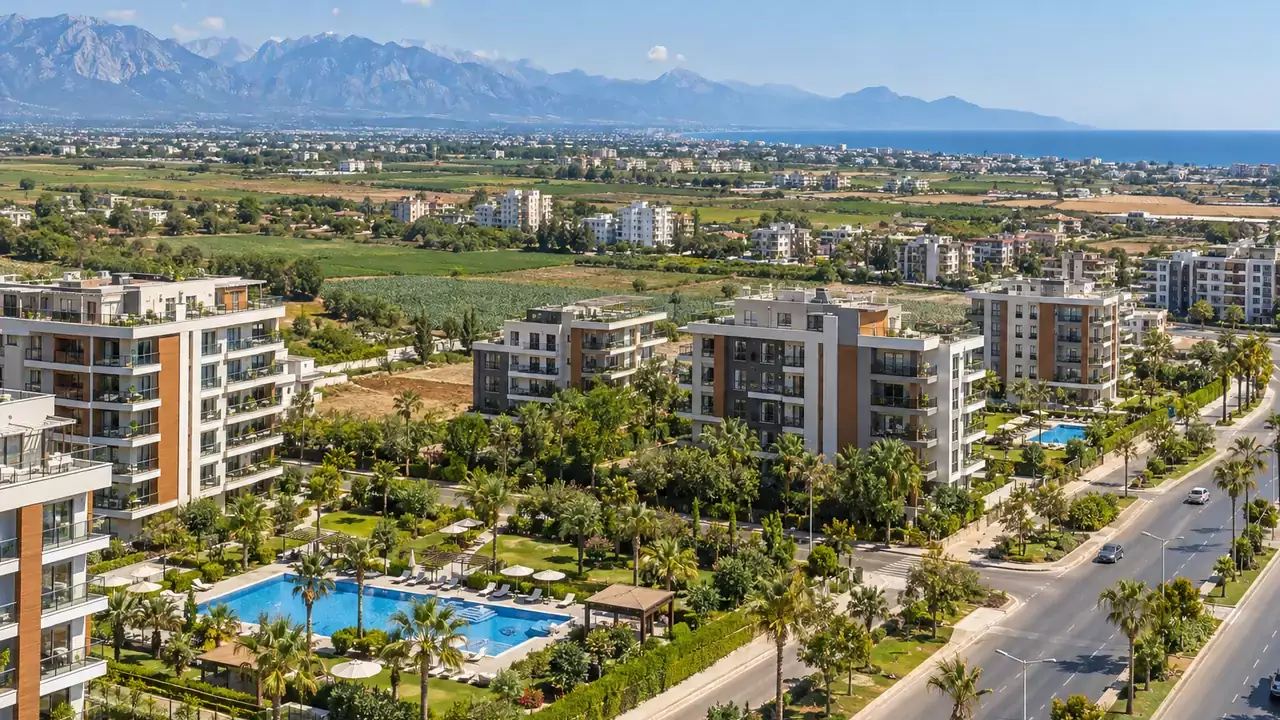 Aksu und Altıntaş, Antalya: neue Wohnviertel im Grünen